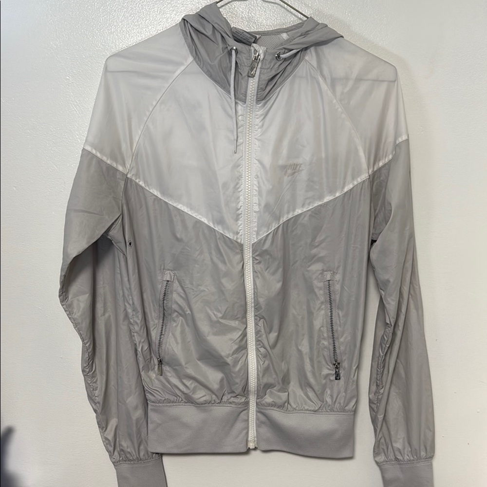 Nike Light Gray Sportswear Jacket